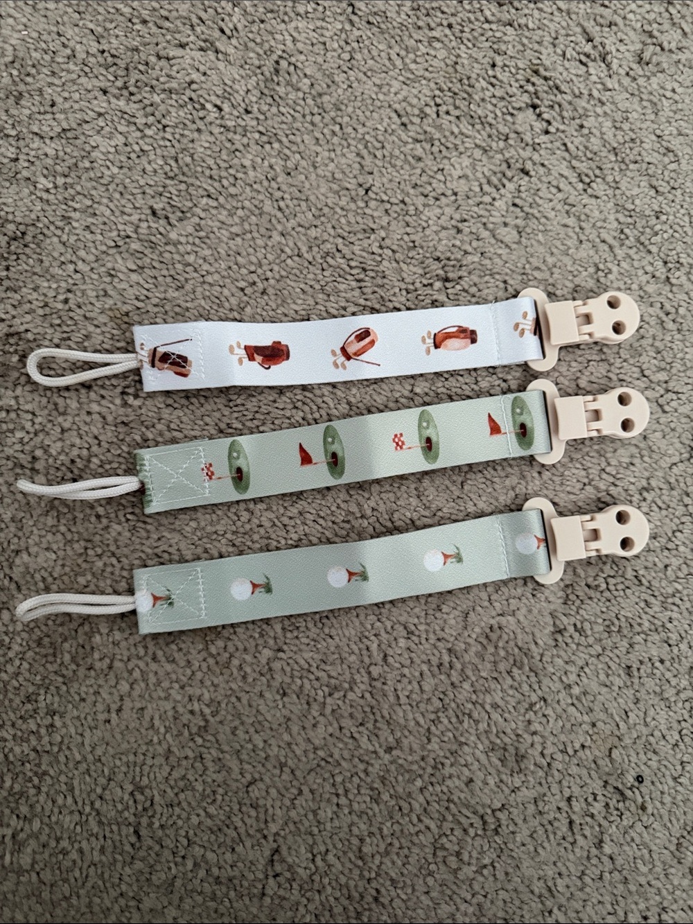 Golf Binky Clips